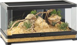 Exo Terra Vista 90 Panoramic Horizontal Reptile Terrarium, 36-in