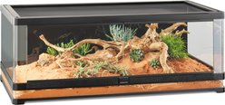 Exo Terra Vista 120 Panoramic Horizontal Reptile Terrarium, 47-in
