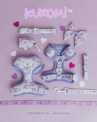 Sassy Woof Kuromi Dog Collar, Large: 26-in neck, 1-in wide slide 2 of 7