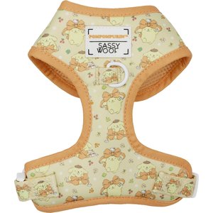 Sassy Woof Pompompurin Adjustable Dog Harness, X-Small: 14 to 19-in chest