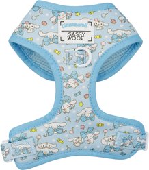Sassy Woof Cinnamoroll Adjustable Dog Harness, X-Small: 14 to 19-in chest