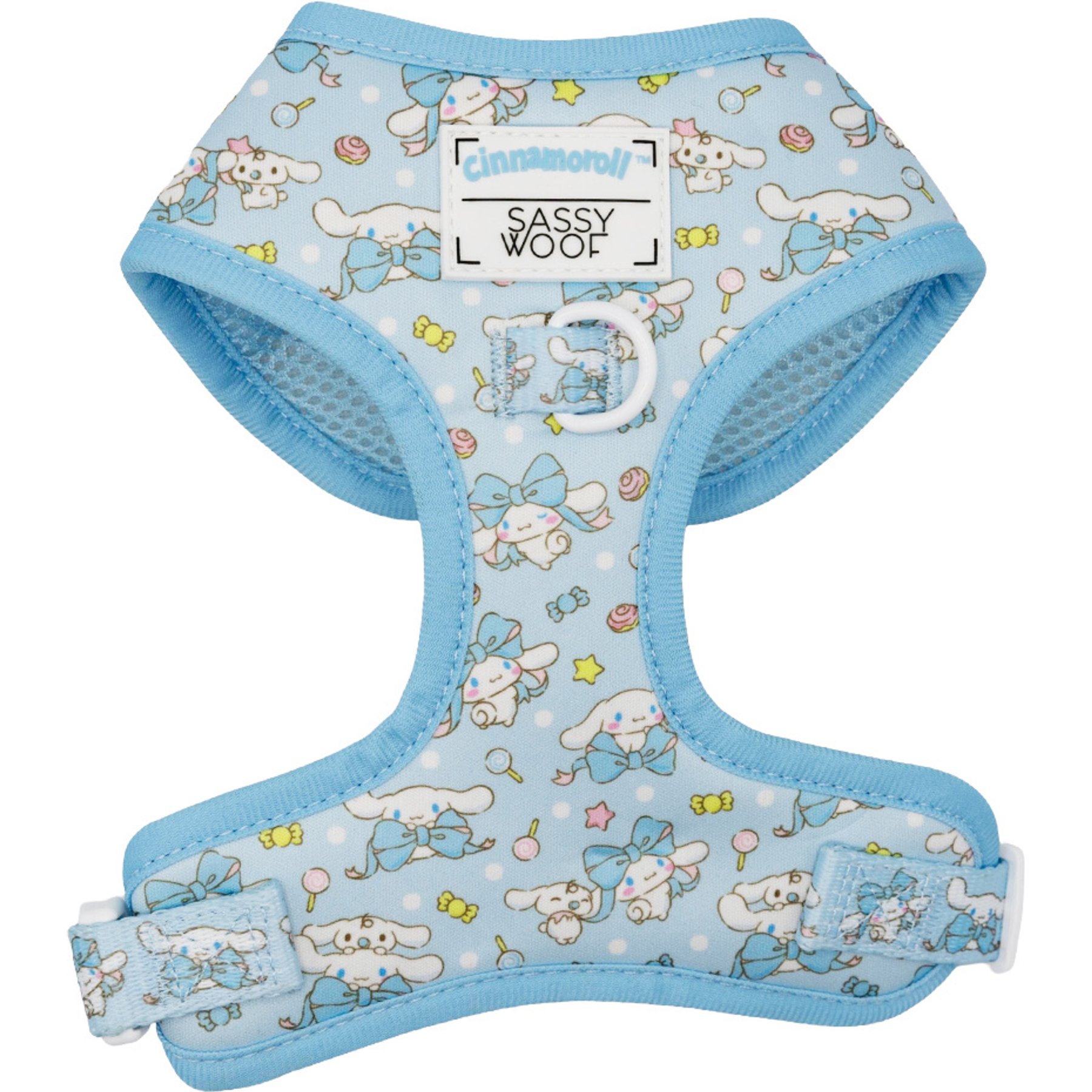 Sassy Woof Cinnamoroll Adjustable Dog Harness, Small: 16 to 21-in chest