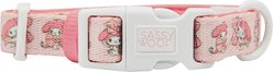 Sassy Woof My Melody Dog Collar, Medium: 19.7-in neck, 3/4-in wide slide 2 of 6