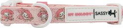 Sassy Woof My Melody Dog Collar, Small: 13-in neck, 1/2-in wide slide 2 of 6