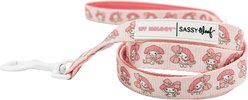 Sassy Woof My Melody Dog Leash, 5-ft long, 4/5-in wide