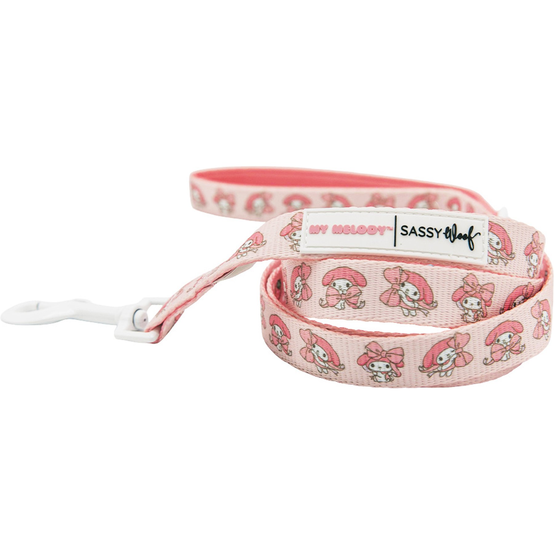 Sassy Woof My Melody Dog Leash, 5-ft long, 4/5-in wide