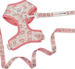 Sassy Woof My Melody Dog Harness & Leash, XX-Large: 25 to 37-in chest