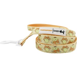 Sassy Woof Pompompurin Dog Leash, 5-ft long, 4/5-in wide