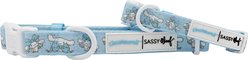 Sassy Woof Cinnamoroll Dog Collar, Small: 13-in neck, 1/2-in wide