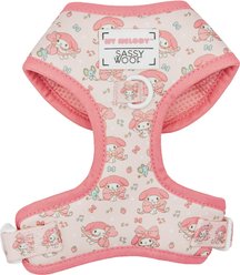 Sassy Woof My Melody Adjustable Dog Harness, Small: 16 to 21-in chest