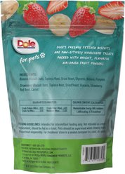 Dole Banana & Strawberry Biscuit Dog Treats, 20-oz bag slide 2 of 3