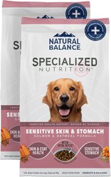 Natural Balance Specialized Nutrition Sensitive Skin & Stomach Adult Salmon & Oatmeal Formula Dry Dog Food, 44-lb bundle