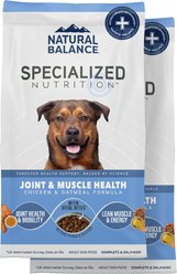 Natural Balance Specialized Nutrition Joint & Muscle Health Adult Chicken & Oatmeal Formula Dry Dog Food, 44-lb bundle slide 1 of 9