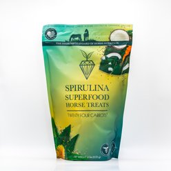Twenty Four Carrots Spirulina Super Food Horse Treats, 1.4-lb bag