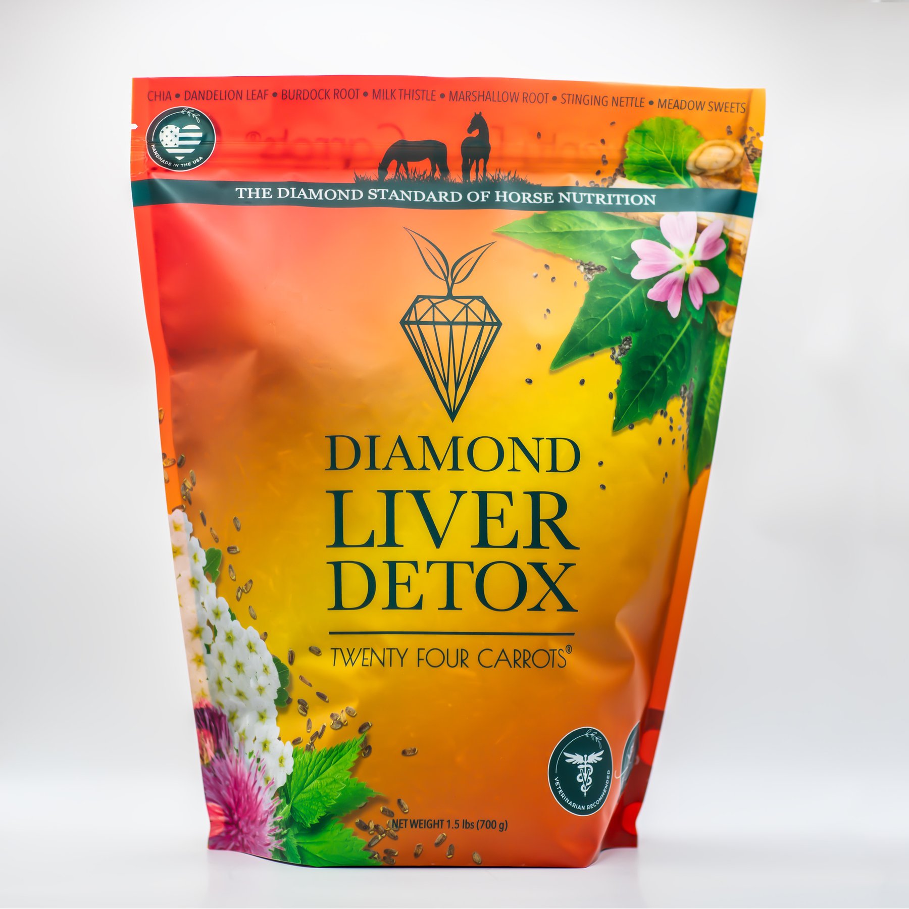 Twenty Four Carrots Diamond Liver Detox Horse Feed, 1.5-lb bag