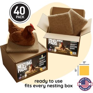 Hatching Time Premium Chicken Nesting Pads, 40 count