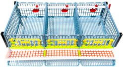Hatching Time Comfortplast Traditional Quail Cage Addition, Double Layer slide 2 of 8