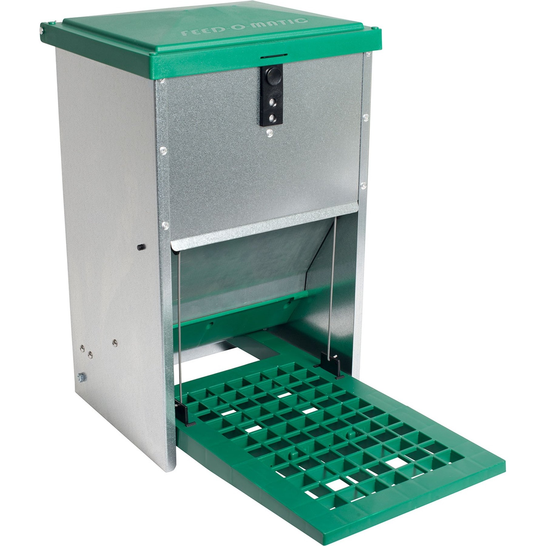 Hatching Time Feedomatic Automatic Treadle Chicken Feeder, 17-lb