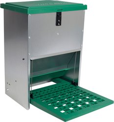 Hatching Time Feedomatic Automatic Treadle Chicken Feeder, 26-lb