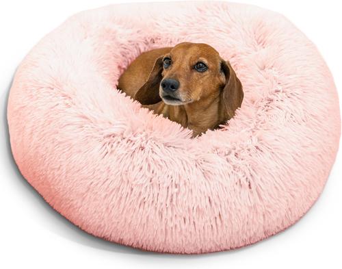 Cuddler Pet Bed in Pink, Small