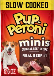 Pup-Peroni Minis Original Beef Recipe Dog Treats, 5.6-oz bag