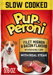 Pup-Peroni Filet Mignon & Bacon Flavors Dog Treats, 5.6-oz bag