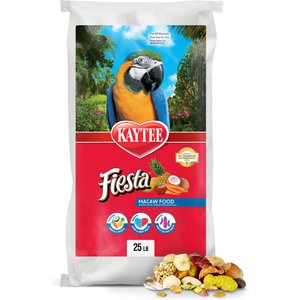 Kaytee Fiesta Variety Mix Macaw Food, 25-lb bag