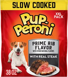 Pup-Peroni Prime Rib Flavor Dog Treats, 38-oz bag