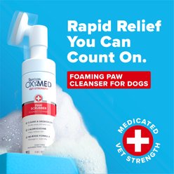 TropiClean OxyMed No Rinse Foaming Cleanser Dog & Cat Paw Cleaner, 7-fl oz slide 2 of 8