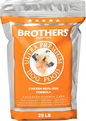 Brothers Dog Food Chicken Meal & Egg Formula Grain-Free Dry Dog Food, 25-lb bag