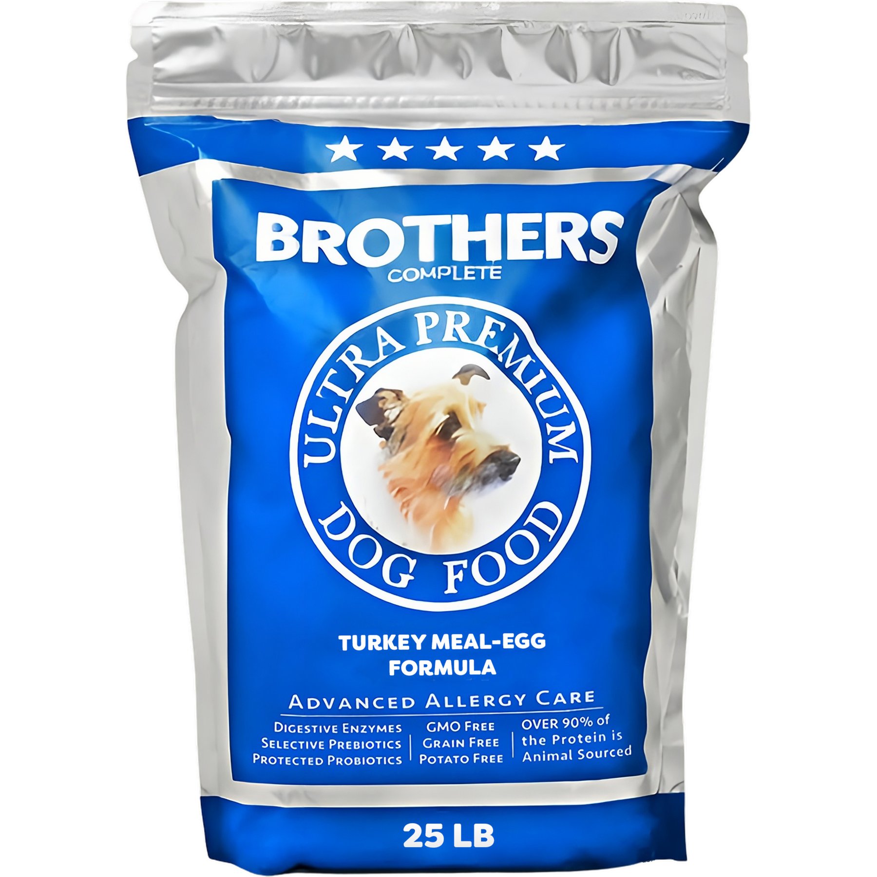 Brothers Dog Food Turkey Meal & Egg Formula Advanced Allergy Care Grain-Free Dry Dog Food, 25-lb bag
