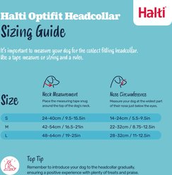 Halti OptiFit Nylon Padded No Pull Dog Headcollar, Medium: 16.5 to 21-in neck slide 2 of 6