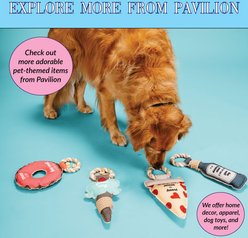 Pavilion Pizza My Heart Canvas Dog Toy slide 2 of 4