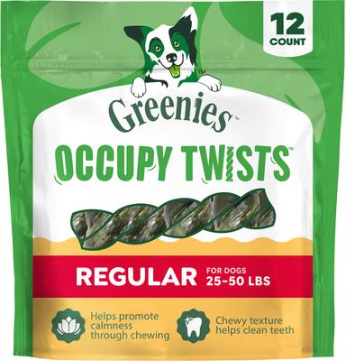 GREENIES Occupy Twists Regular Chicken Flavor Natural Long-Lasting