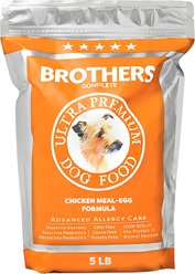 Brothers Dog Food Chicken Meal & Egg Formula Grain-Free Dry Dog Food, 5-lb bag