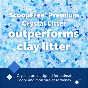 PetSafe ScoopFree Premium Crystal Original Scented Cat Litter 2-Pack