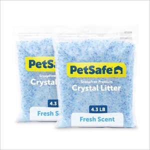 PetSafe ScoopFree Premium Crystal Original Scented Cat Litter 2-Pack