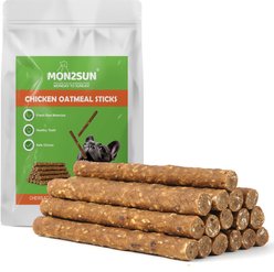 MON2SUN High-Protein Chicken Oatmeal Sticks Jerky 5-in Dog Treats, 10.58-oz bag