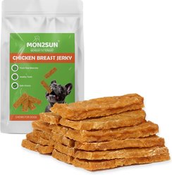 MON2SUN High-Protein Chicken Breast Jerky 4 to 4.5-in Dog Treats, 10.58-oz bag