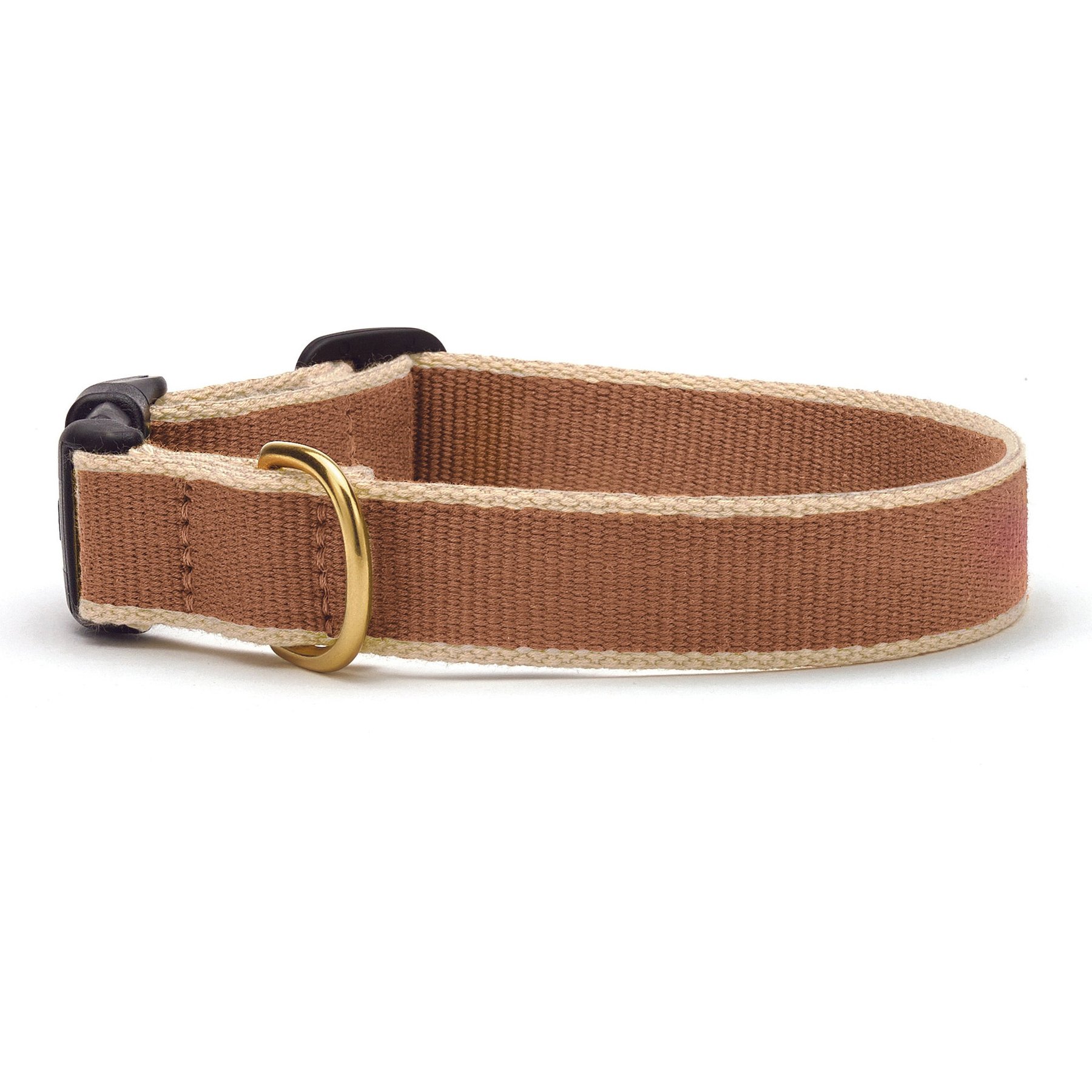 Up Country Color Market Adjustable Dog Collar, Camel/Cream, X-Large: 18 to 24-in neck, 1-in wide