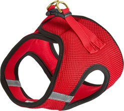 Up Country Step-In Vest Dog Harness, Red/Black, XX-Large: 22 to 24-in chest