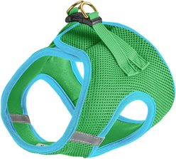 Up Country Step-In Vest Dog Harness, Lime/Aqua, XX-Large: 22 to 24-in chest