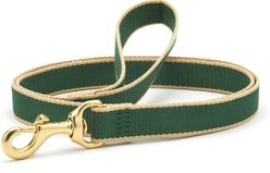 Up Country Color Market Lead Dog Leash with D-Ring, Forest/Tan, 5-ft long, 5/8-in wide