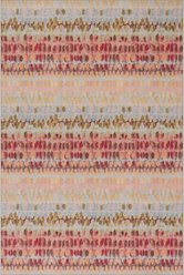 Annie Selke Dash & Albert Paint Chip Machine Washable Rug, Pastel, 5 x 8-ft