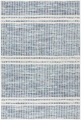 Annie Selke Dash & Albert Malta Machine Washable Rug, Blue, 2 x 3-ft