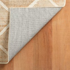 Annie Selke Dash & Albert Kali Machine Washable Rug, Natural, 6 x 9-ft slide 2 of 6