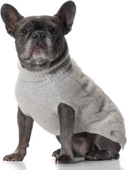 Pet Passion Clark The Chunky Cable Dog Sweater Vest, Cashmere, XXX-Small slide 2 of 9
