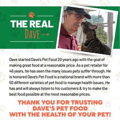 Dave's Pet Food Naturally Healthy Grain-Free Grilled Tuna & Mackerel Dinner in Gravy Wet Cat Food, 5.5-oz can, case of 12 slide 2 of 7
