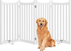 Yaheetech Dog Playpen, White, 4-Panel, 36-in slide 2 of 7