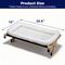 Show in main carousel: Invenho Windowsill Soft Plush Cat Bed & Window Perch, White slide 4 of 5
